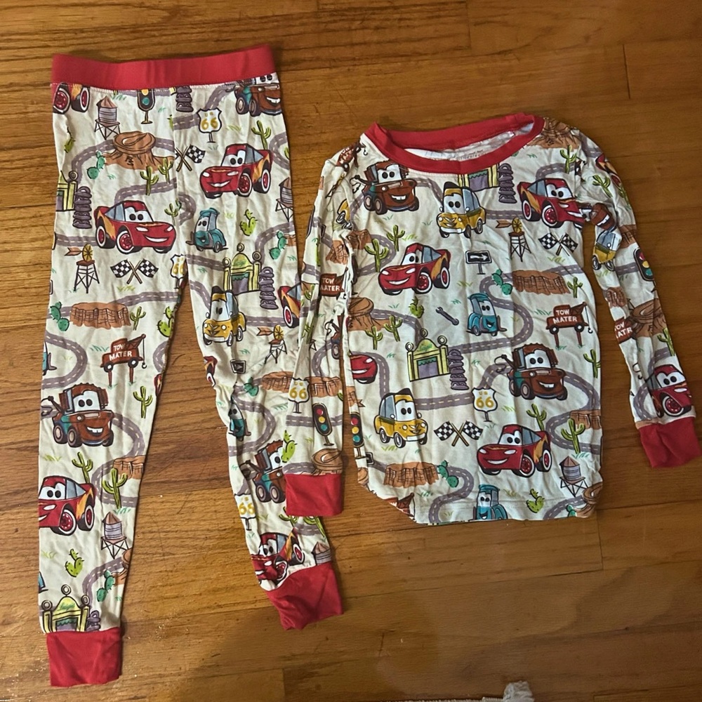 Little Sleepies Cars Pajama Set 3T